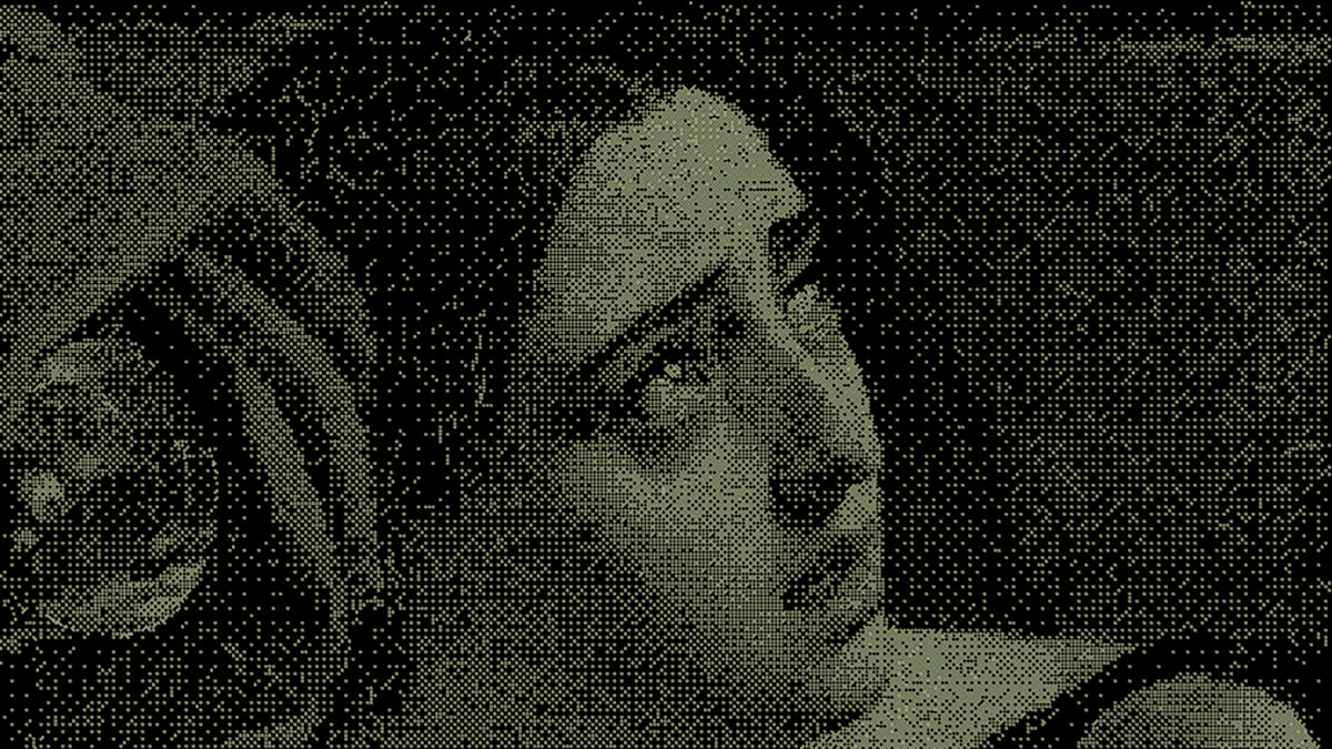 Bitmap excerpt extracted from the painting 'The Last Day of Pompeii' by Karl Briulov